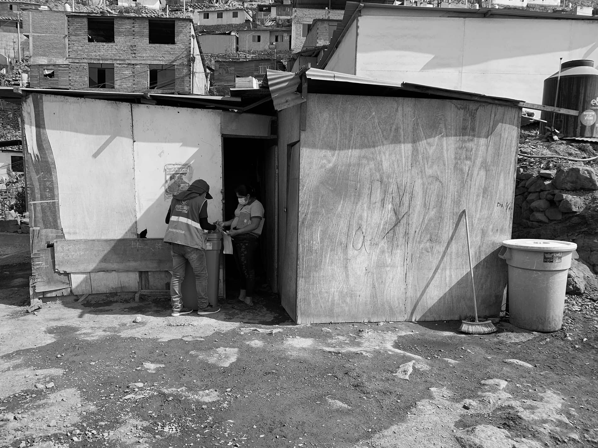 alt= situación anterior de la instalación de tanques de agua